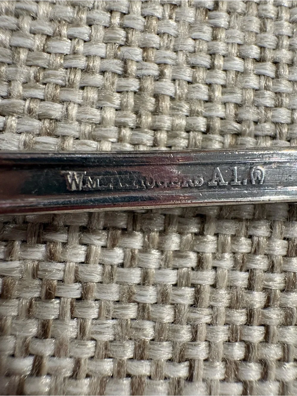 Vintage WM A Rogers Silverplate Nut Candy Serving Spoon Set of 3